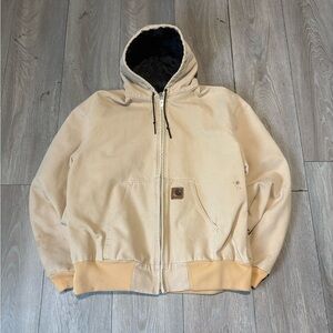 Vintage 90s Men’s Carhartt J06WET Hooded Jacket Size XL